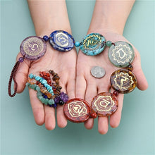 Charger l'image dans la galerie, 7 Chakra Circular Ornament