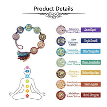 Charger l'image dans la galerie, 7 Chakra Circular Ornament