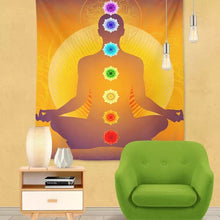 Charger l'image dans la galerie, Chakra Art Tapestry