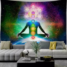 Charger l'image dans la galerie, Chakra Art Tapestry