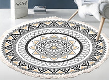 Load image into Gallery viewer, Mandala Round Rug
