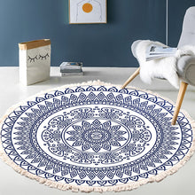 Load image into Gallery viewer, Mandala Round Rug