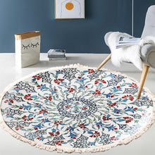 Load image into Gallery viewer, Mandala Round Rug