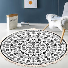 Load image into Gallery viewer, Mandala Round Rug