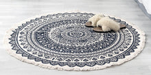 Load image into Gallery viewer, Mandala Round Rug