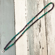 Charger l'image dans la galerie, Amethyst Chrysocolla Mala Bracelet