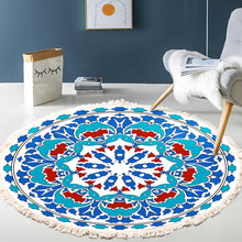 Load image into Gallery viewer, Mandala Round Rug