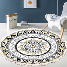 Load image into Gallery viewer, Mandala Round Rug