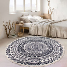 Load image into Gallery viewer, Mandala Round Rug