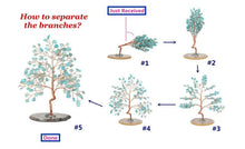 Charger l'image dans la galerie, Crystal Tree Agate Slice Base