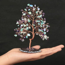 Charger l'image dans la galerie, Crystal Tree Agate Slice Base