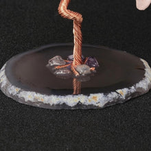 Charger l'image dans la galerie, Crystal Tree Agate Slice Base