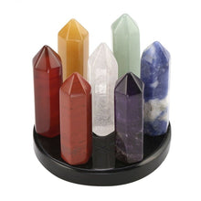Charger l'image dans la galerie, 7 Chakra Crystal Points