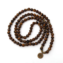 Charger l'image dans la galerie, Tiger Eye Mala Bracelet