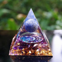 Charger l'image dans la galerie, Lapis Lazuli Sphere Amethyst Pyramid