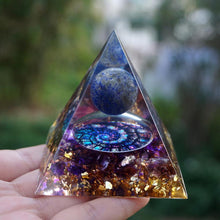Charger l'image dans la galerie, Lapis Lazuli Sphere Amethyst Pyramid