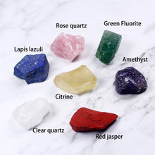 Charger l'image dans la galerie, Unpolished Natural Crystal Stones (1 Set)