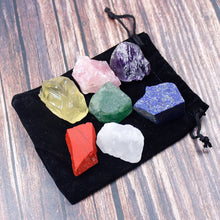Charger l'image dans la galerie, Unpolished Natural Crystal Stones (1 Set)