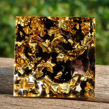 Charger l'image dans la galerie, Amethyst Sphere Obsidian Om Pyramid