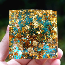 Charger l'image dans la galerie, Tiger Eye Sphere Blue Quartz Gear Pyramid