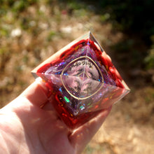 Charger l'image dans la galerie, Rhodochrosite Sphere Red Coral Pyramid