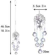 Charger l'image dans la galerie, Tree of Life Crystal Ball Suncatcher