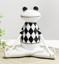 Charger l'image dans la galerie, White Yoga Meditation Frog