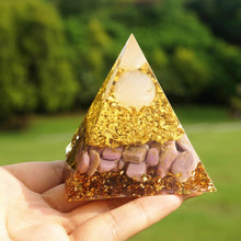 Charger l'image dans la galerie, Rose Quartz Sphere Lepidolite Pyramid