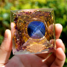 Charger l'image dans la galerie, Lapis Lazuli Sphere Amethyst Pyramid