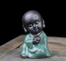 Charger l'image dans la galerie, Ceramic Small Monk Figurines
