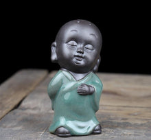 Charger l'image dans la galerie, Ceramic Small Monk Figurines