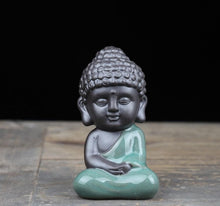 Charger l'image dans la galerie, Ceramic Small Monk Figurines