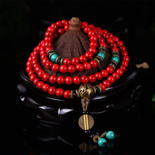 Charger l'image dans la galerie, Red Pine Stone Mala