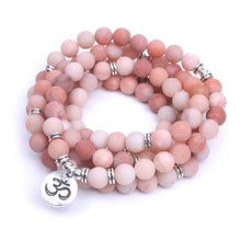 Charger l'image dans la galerie, Frosted Pink Aventurine Mala