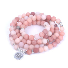 Charger l'image dans la galerie, Frosted Pink Aventurine Mala