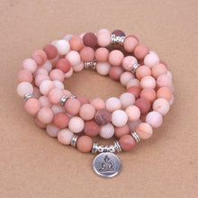 Charger l'image dans la galerie, Frosted Pink Aventurine Mala