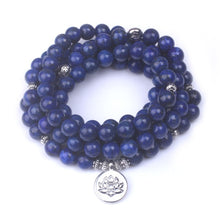Charger l'image dans la galerie, Lapis Lazuli Mala Bracelet