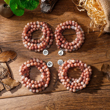 Charger l'image dans la galerie, Pink Aventurine Mala Bracelet