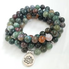 Charger l'image dans la galerie, Indian Onyx Mala Bracelet