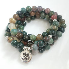 Charger l'image dans la galerie, Indian Onyx Mala Bracelet