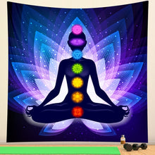 Charger l'image dans la galerie, Meditation Chakra Tapestry