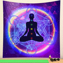 Charger l'image dans la galerie, Meditation Chakra Tapestry