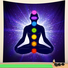 Charger l'image dans la galerie, Meditation Chakra Tapestry