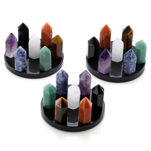 Charger l'image dans la galerie, 7 Chakra Mini Crystal Points