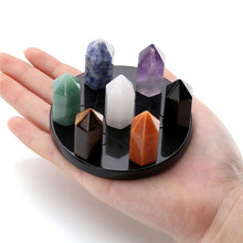 Charger l'image dans la galerie, 7 Chakra Mini Crystal Points