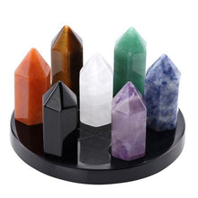 Charger l'image dans la galerie, 7 Chakra Mini Crystal Points
