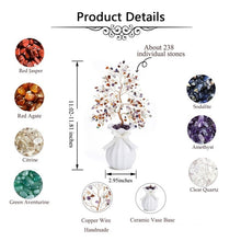 Charger l'image dans la galerie, Crystal Tree Ceramic Vase