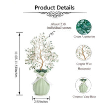 Charger l'image dans la galerie, Crystal Tree Ceramic Vase