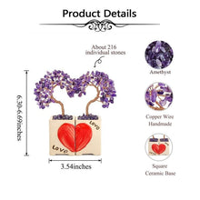 Charger l'image dans la galerie, Crystal Heart Tree (2 Pcs)