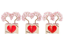 Charger l'image dans la galerie, Crystal Heart Tree (2 Pcs)